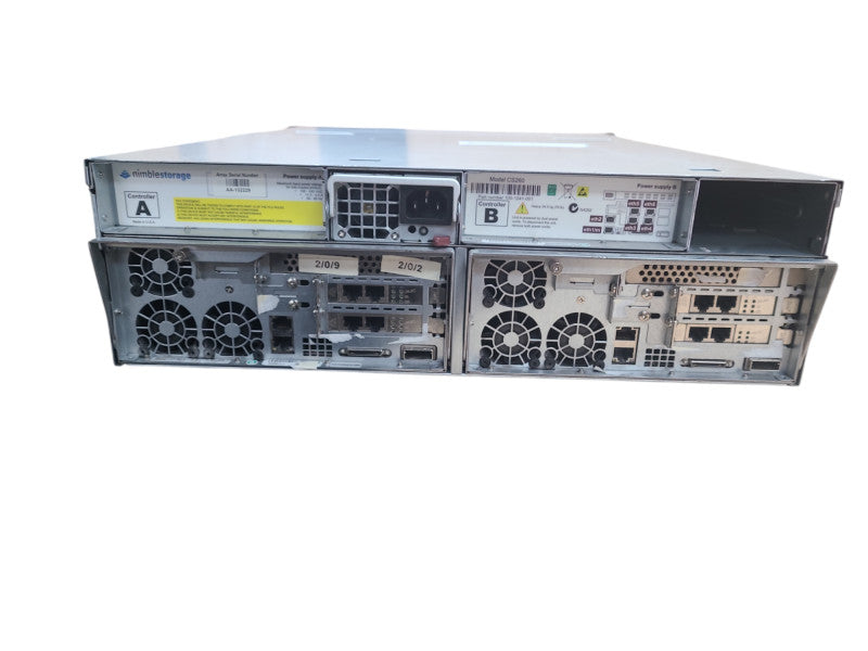 Nimble Storage CS260 Array, 2x SAS Controllers CS200 16x3.5"Bays