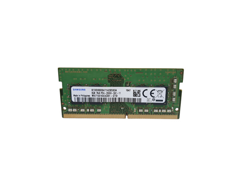 Samsung 8GB 1Rx8 PC4-2666V-SA1-11 | DDR4 Laptop SODIMM Memory Q