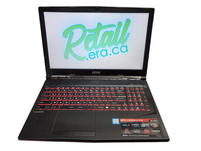 MSI GP63 Leopard i7-8750H 32GB DDR4 GTX 1060 256GB SSD **READ** β Lap200