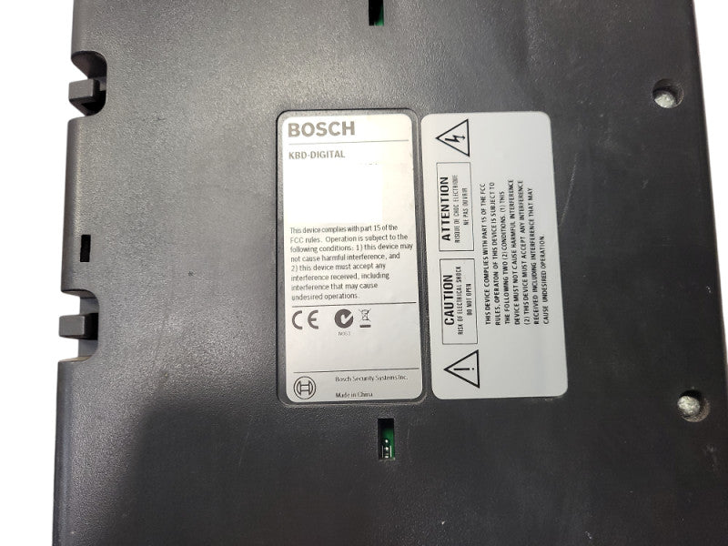 Bosch KBD-DIGITAL Intuikey Keyboard Surveillance Camera Control Console No AC $