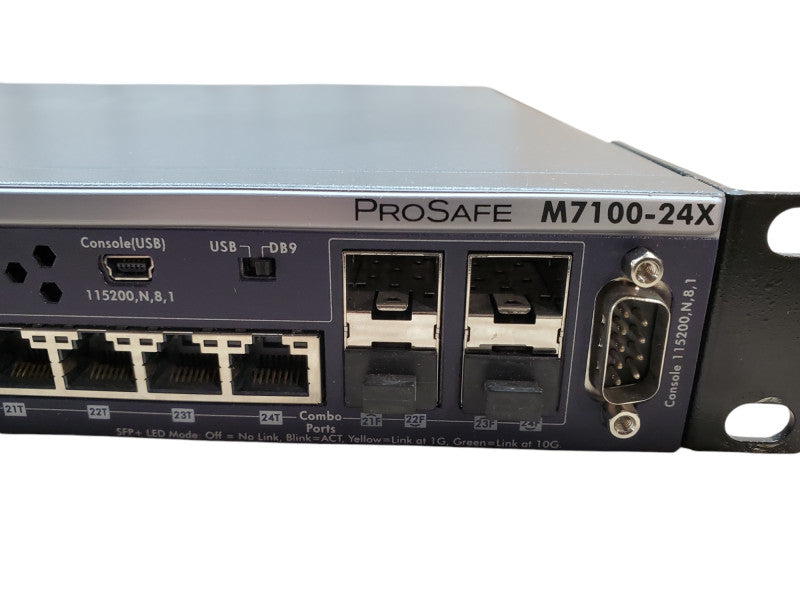 NETGEAR ProSafe 24-port 10G L2+ Managed Switch M7100-24X