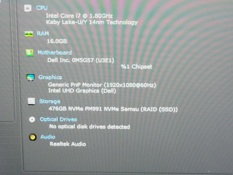 Dell Latitude 7410 13" 4-Core i7-10610U @ 1.8GHz 16GB DDR4 500GB Nvme ( Lap200