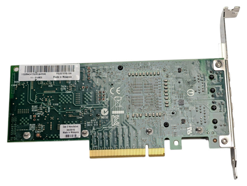 Intel X540-T2 (FRU03T8765) 10G DUAL RJ45 ETHERNET -