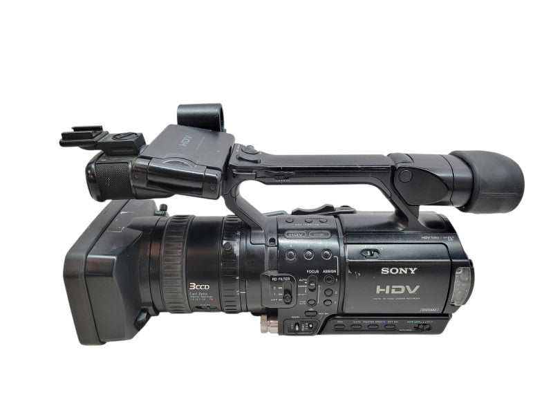 Sony HVR-Z1E HDV 1/3 3CCD Handheld Camcorder - No Battery (TESTED) %