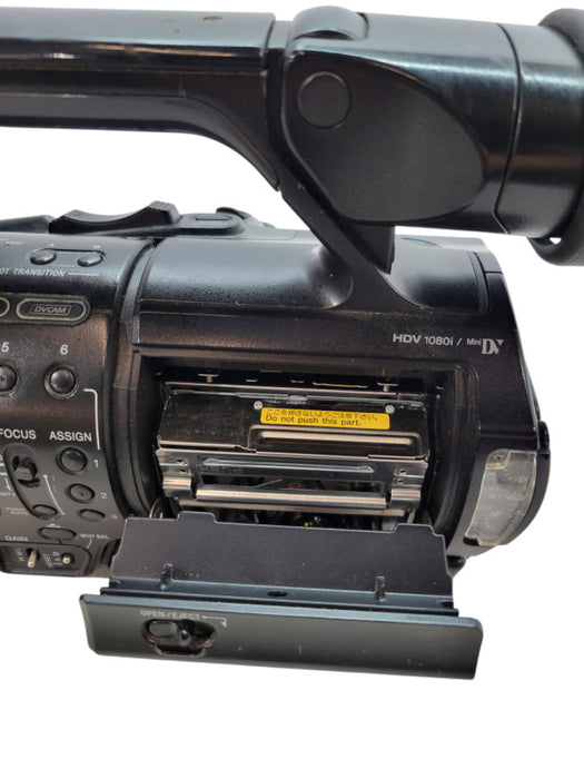 Sony HVR-Z1E HDV 1/3 3CCD Handheld Camcorder - No Battery (TESTED) %