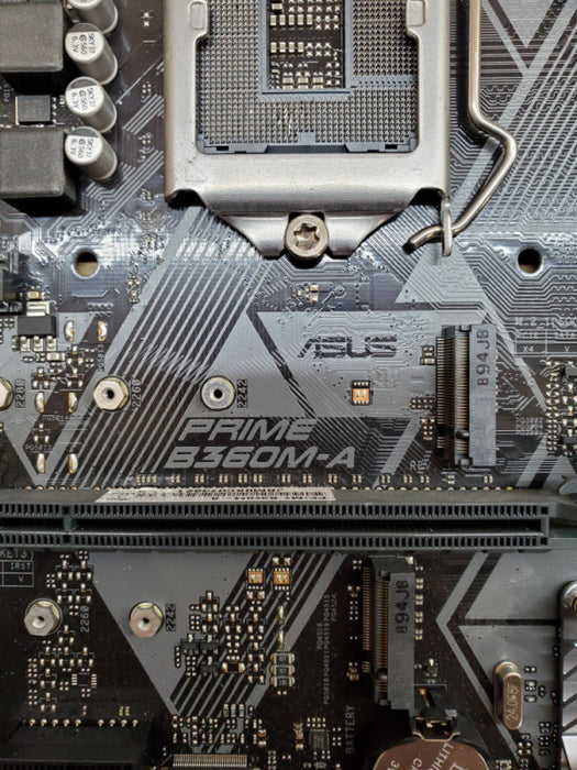 Asus Prime B360M-A LGA1151 mATX Mother board - Bent Pins *READ*