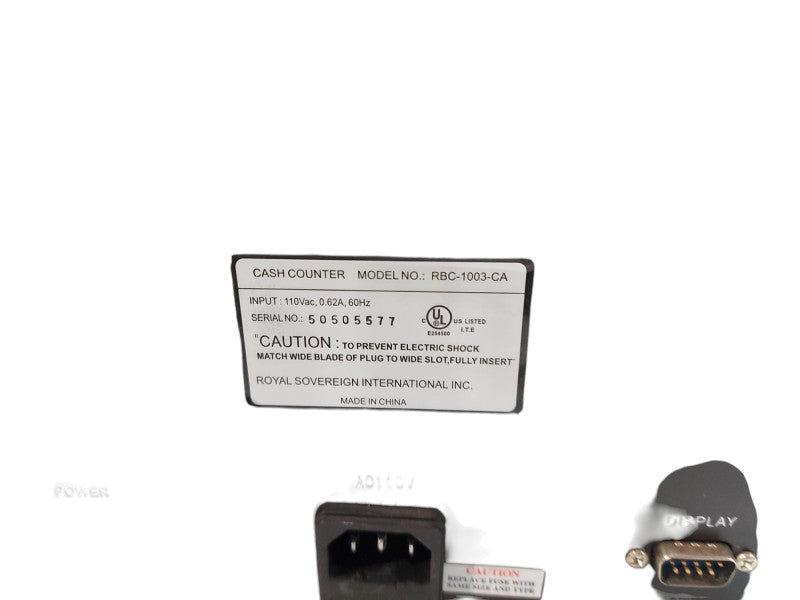 RS Royal Sovereign Bill Counter RBC-1003 Royal Electric Bill Counter Machin