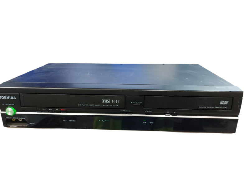TOSHIBA SDV296KC DVD Player & HI-FI VCR Player Combo SVID / Component WORKI