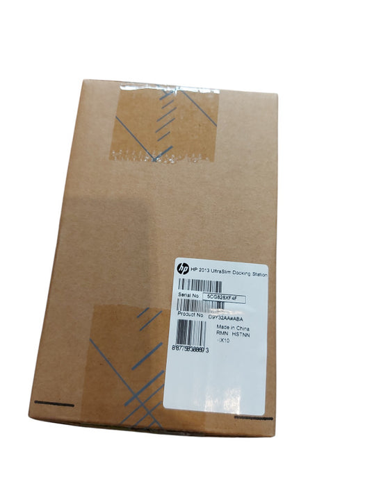 HP UltraSlim Dock 2013 Docking Station With Charger D9Y32AA#ABA -New In Box Q
