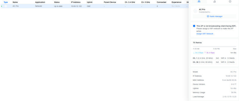 Ubiquiti Networks UAP-AC-PRO 1300Mbps Wireless Access Point !