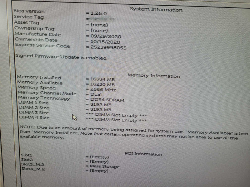 DELL OptiPlex 5080 | Core i5-10500 @ 3.10GHz | 16GB DDR4 | 256GB NVMe