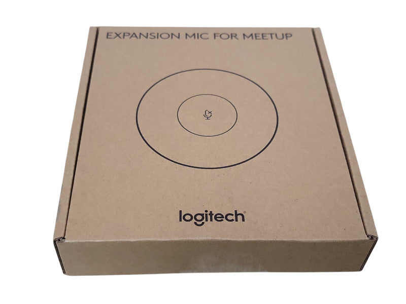 New Logitech V-U0044 Expansion Mic 989-000405 For Meetup Video Conferencing _