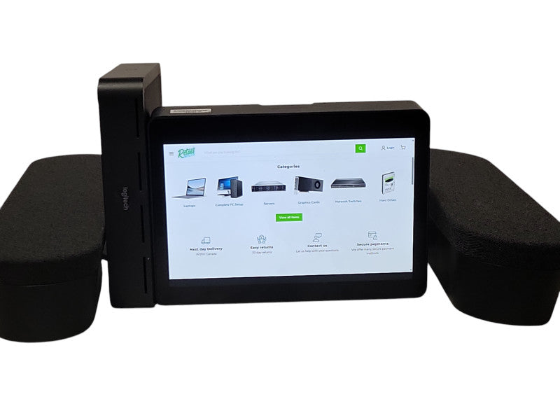Logitech Tap VU0053 Touch screen w/ 2x L/R V-U0048 Speakers, 1x V-R0009 dis _