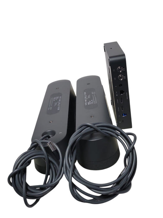 Logitech V-R0009 display Hub with 2x L/R V-U0048 Speakers _