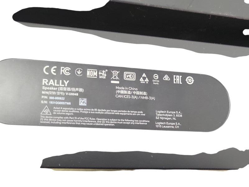 Logitech V-R0009 display Hub with 2x L/R V-U0048 Speakers _