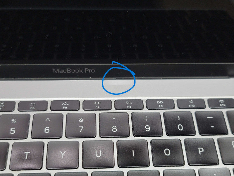 Apple MacBook Pro 13" 2017 A1708 i5-7360U 16GB RAM 500G SSD SERVICE BATTERY β