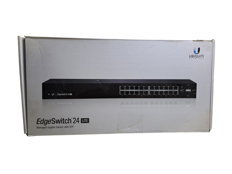 Ubiquiti EdgeSwitch ES-24-Lite | 24-Port Gigabit, 2x SFP Managed Switch