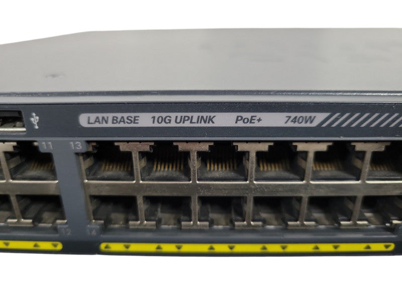 Cisco WS-C2960X-48FPD-L V05 | 48-Port Gigabit PoE+ 1x PSU 2xSFP !