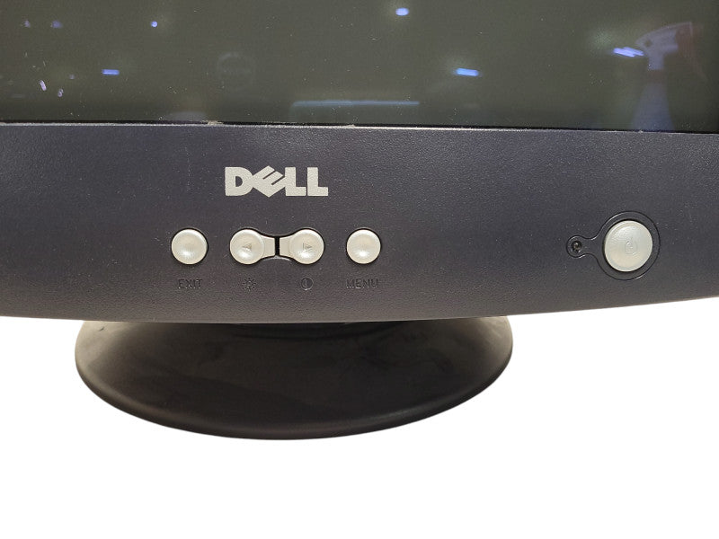 Vintage Dell E773c 17" VGA CRT Retro Gaming Black Desktop Monitor  $