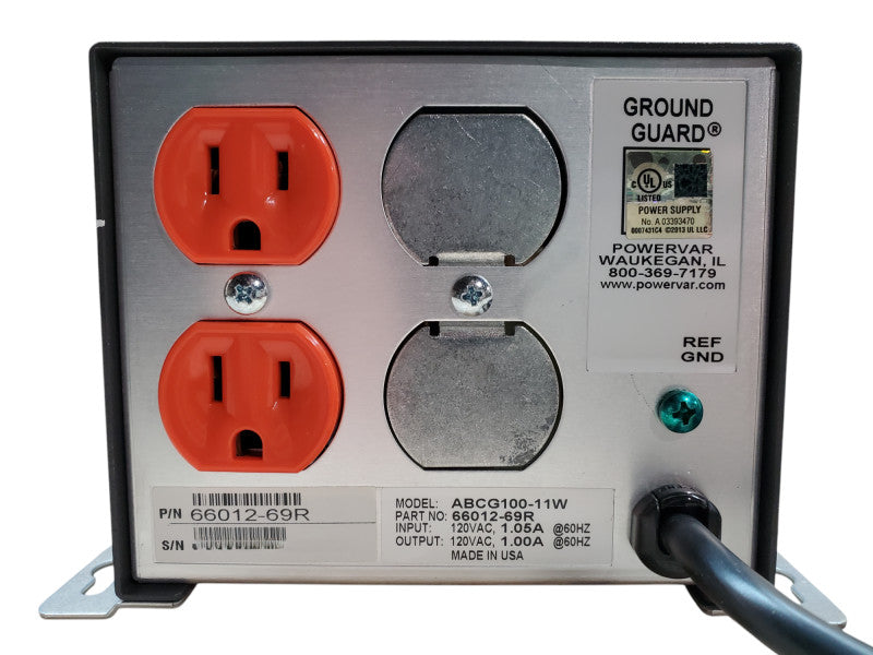 POWERVAR Ground Guard Power Conditioner ABCG100-11W