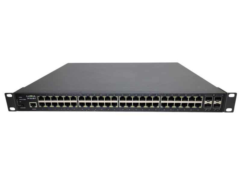 Luxul SW-510-48P-F 48-Port Gb PoE+ L2 L3 Managed Switch w/ 4xSFP %