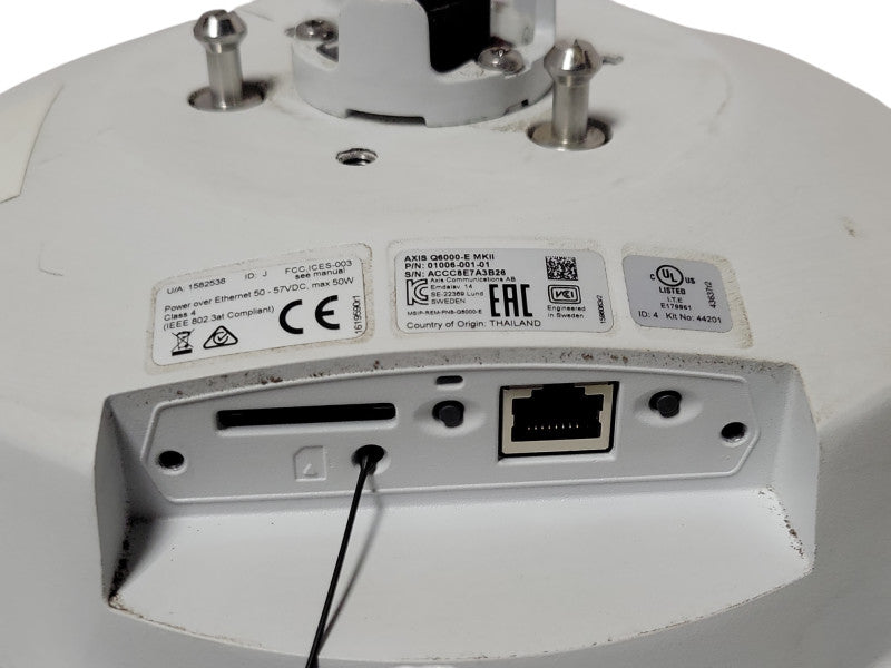 Axis Q6000-E MKII 01006-001-01 PTZ Outdoor Security Camera Dome Only, See Q_