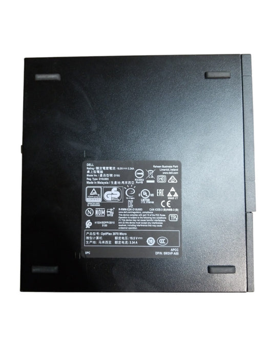 Dell OptiPlex 3070 USFF, Intel i5-9500T CPU 2.20GHz, 8GB RAM - NO HDD