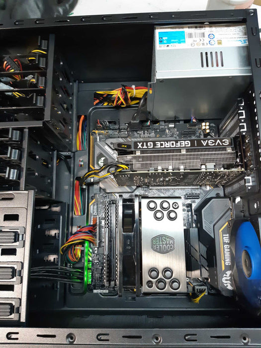 Deep Cool Gaming Tower, TUF Z390-Plus i5-9400F 2.90 GHz 16GB DDR4, No HDD