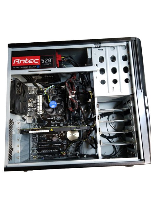 Custom Pc, Asus Z97-C, Intel i7-4790 CPU 3.60GHz, 16GB RAM - NO HDD