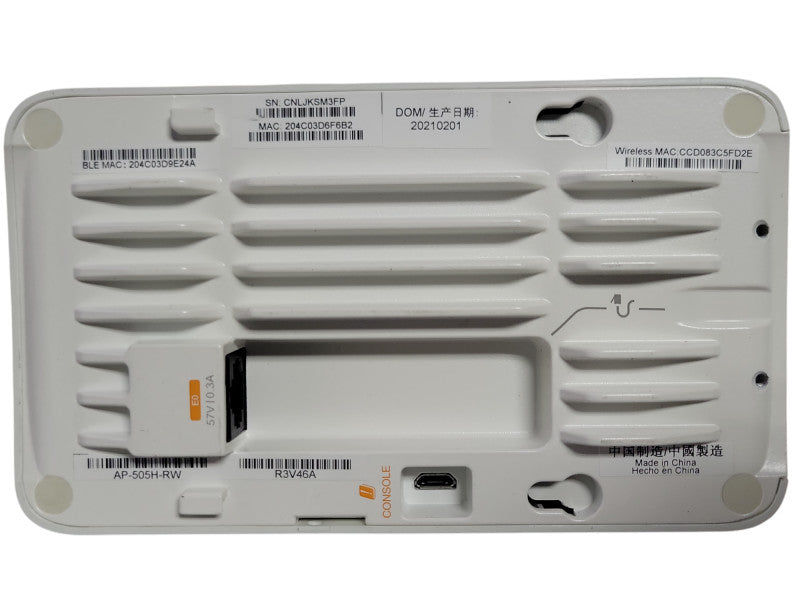 ARUBA APINH505 AP-505H-RW Dual-Band 802.11ax Unified Access Point, READ Q_