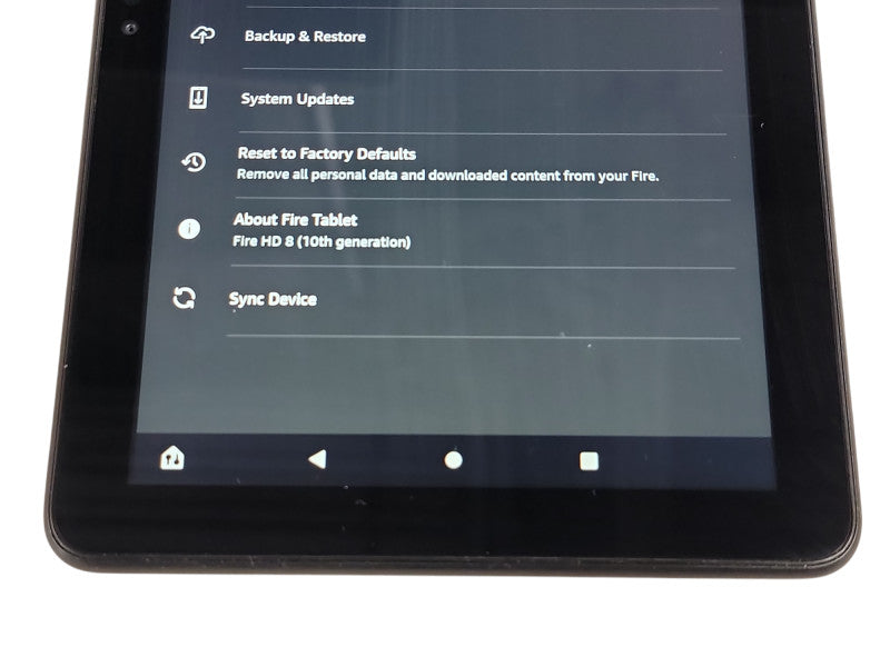 Amazon Kindle Fire HD 8 10th Gen - 32GB - Black (