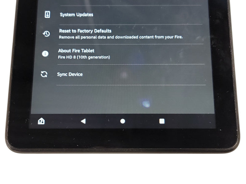 Amazon Kindle Fire HD 8 10th Gen - 32GB - Black (