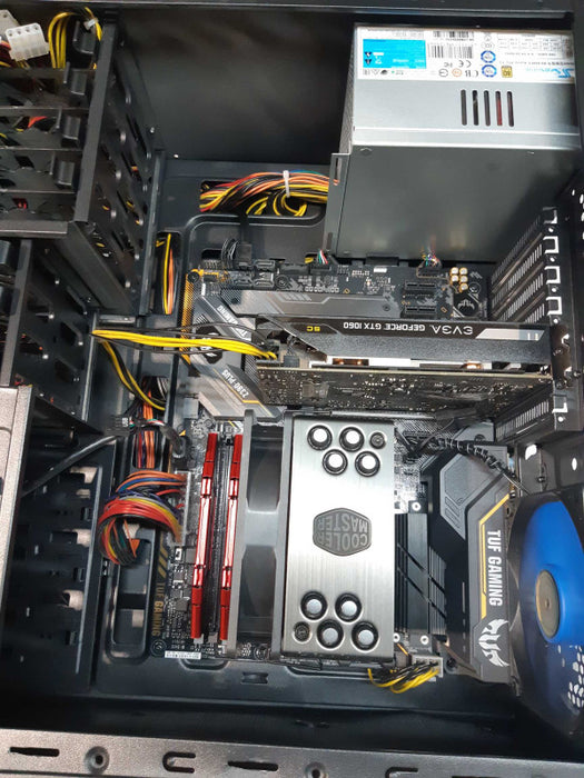 Deep Cool Gaming Tower, TUF Z390-Plus i5-9400F 2.90 GHz 16GB DDR4, No HDD