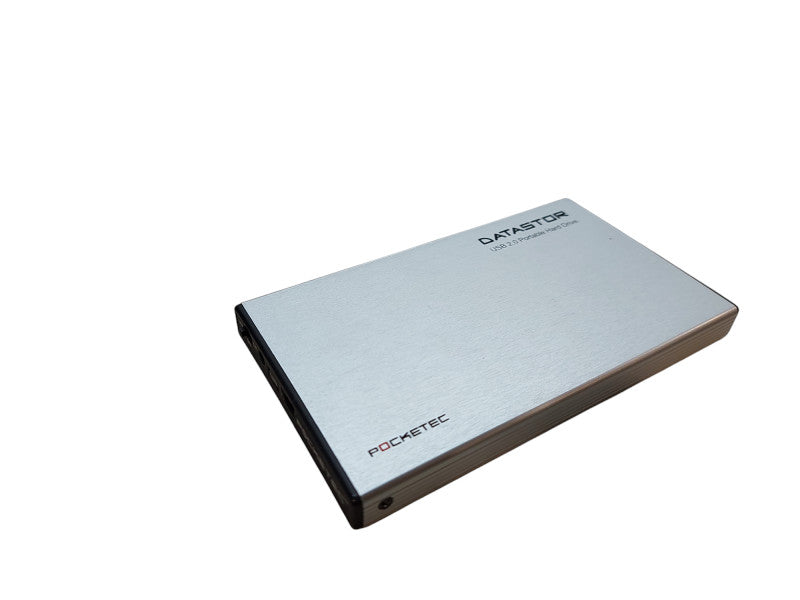 POCKETEC DATASTOR USB 2.0 PORTABLE HARD DRIVE 30GB