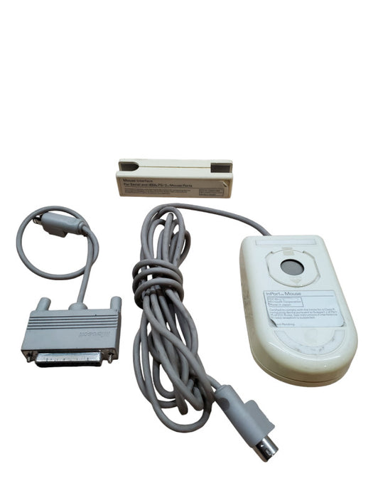 Vintage Microsoft InPort Wired 2-Button Mouse *READ*