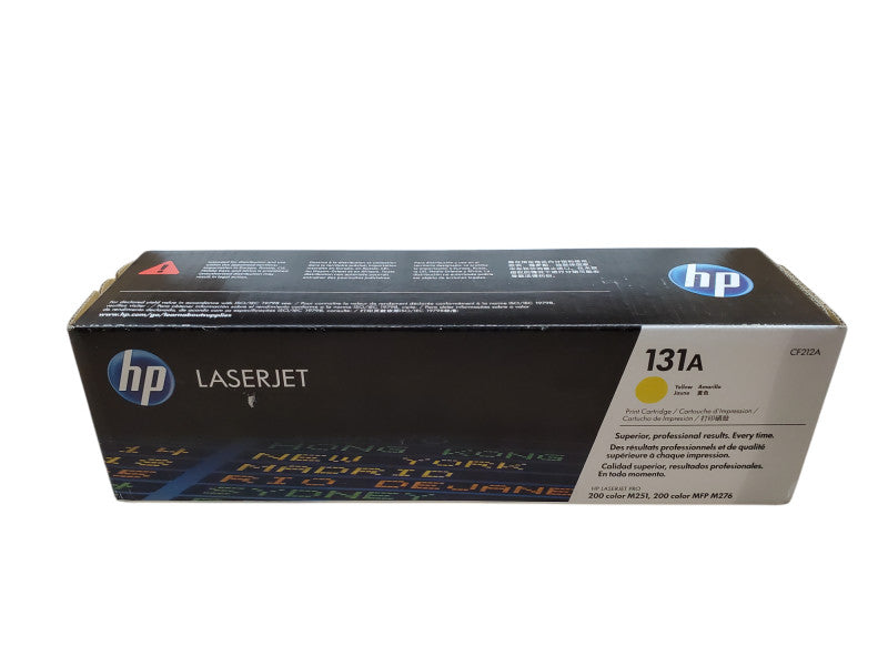 Genuine HP 131A LaserJet Toner Cartridge Yellow CF212A- NEW