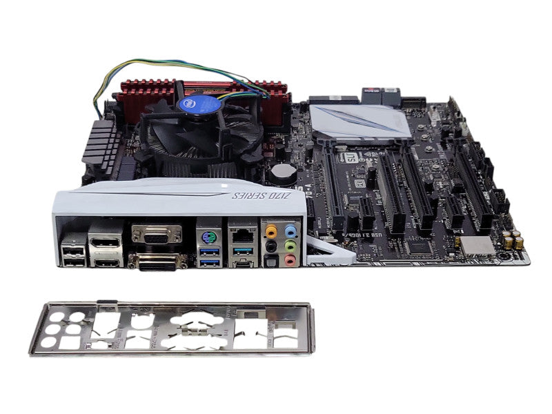 asus z170-a motherboard with Core I7-6700 3.40GHz, 16GB DDR4, I/O Shield _