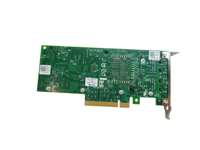 INTEL DELL X540-T2 CONVERGED Dual Port 10Gb Ethernet 0K7H46 Low-Profile Q%