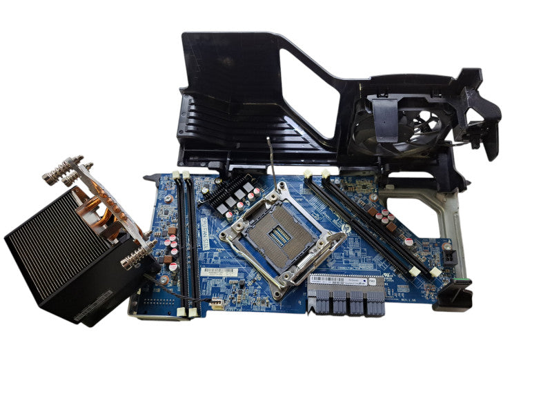Genuine OEM HP Z640 Workstation 2nd CPU Riser Board Kit 736520-001 w/ Fan