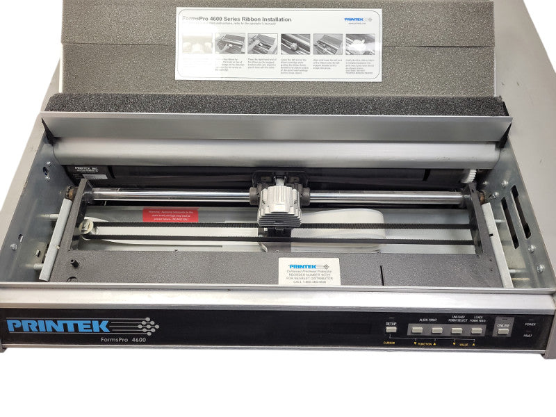 Vintage Printek FormsPro 4600 Dot Matrix Printer 92362  Q$