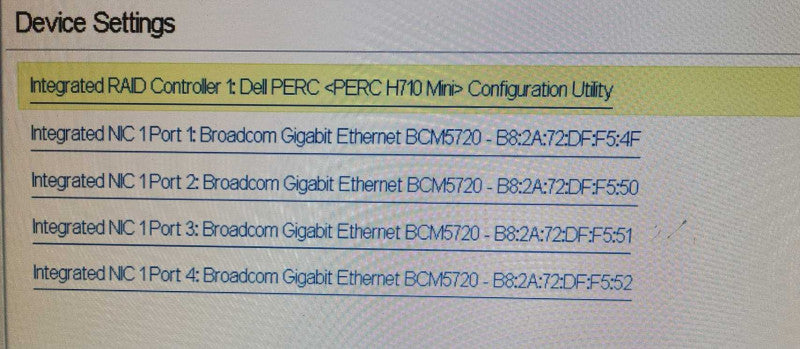 Dell PowerEdge R720 | 1x Xeon E5-2660 v2 | 128GB DDR3 | PERC H710 Mini