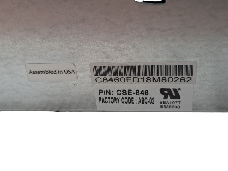 Supermicro CSE-846 X10DRi 2x Intel Xeon E5-2620 v3 128GB RAM  -