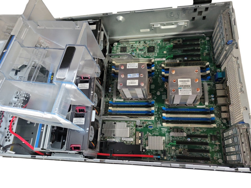 HPE ML350 G9 2x Xeon E5-2620v3 2.4GHz, 64GB DDR4, P440ar, 2x PSU 2.5" !