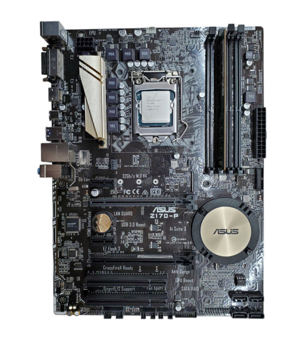 Asus Z170-P Motherboard Intel Core i7-6700 16GB DDR4 - No I/O Shield