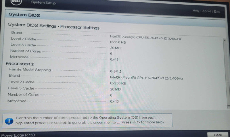 Dell R730 2x Xeon E5-2643v3 3.4GHz 32GB DDR4 H730 Mini, 8x 1TB SAS2x 750w _