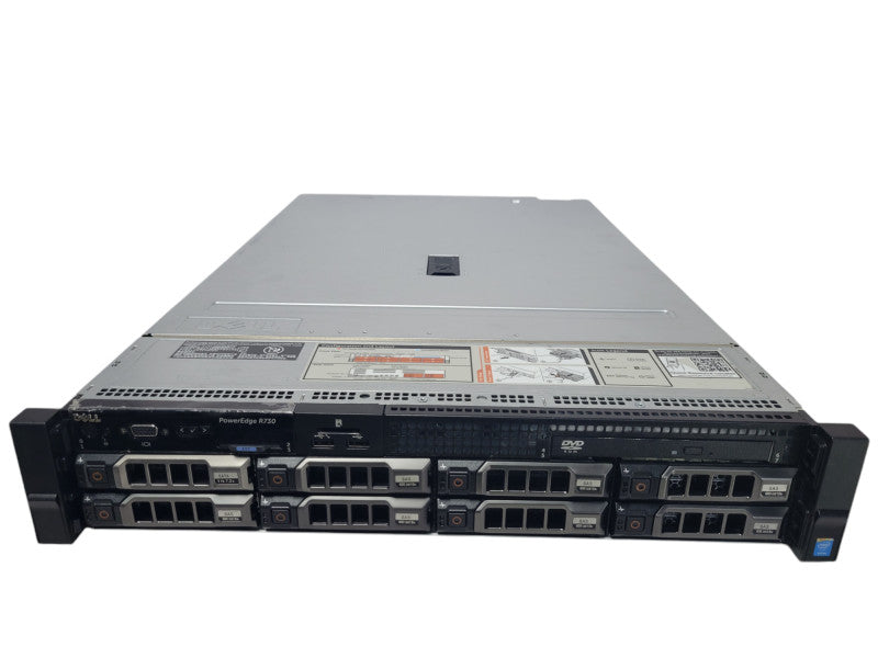 Dell R730 2x Xeon E5-2643v3 3.4GHz 32GB DDR4 H730 Mini, 8x 1TB SAS2x 750w _