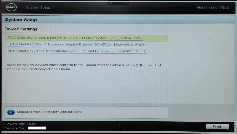 Dell PE T430 8x3.5", Xeon E5-2603 v4 1.70GHz, 32GB DDR4, 2x 4TB SAS, H330