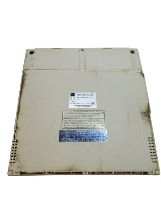 TOSHIBA T1600 SYSTEM UNIT (PA8010U) NO HDD %