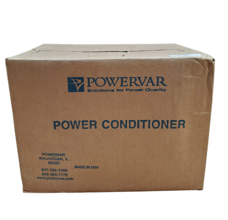 POWERVAR ABCG100-11W 66012-69R Ground Guard Power Conditioner Two Outlets Q