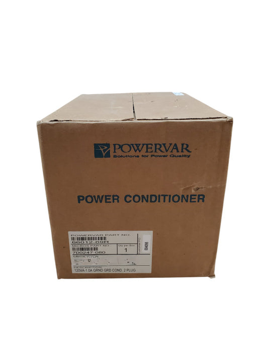 POWERVAR ABCG100-11W 66012-69R Ground Guard Power Conditioner Two Outlets Q